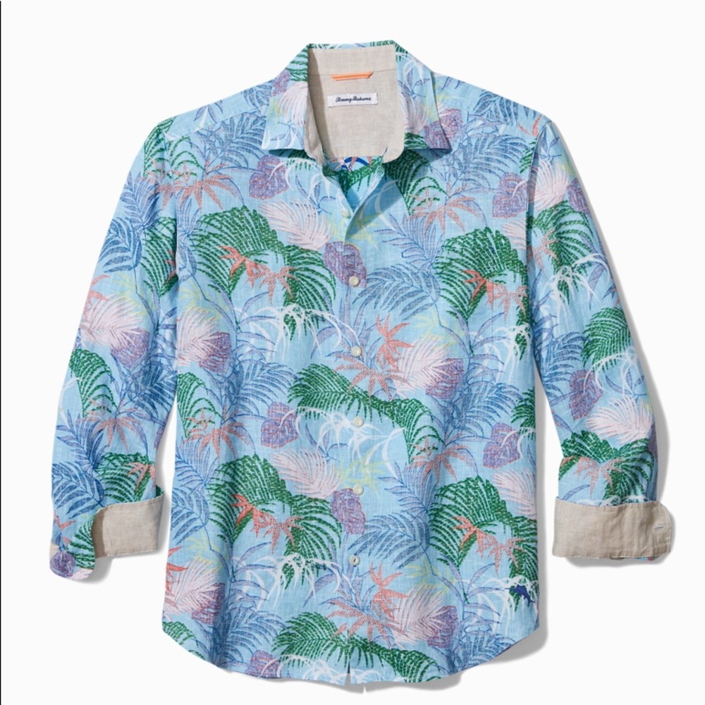 Tommy Bahama Tropic Caliente Linen Graceful Sea